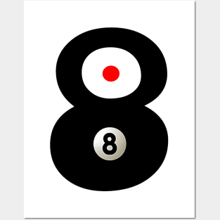 Billiard 8 ball rules Posters and Art